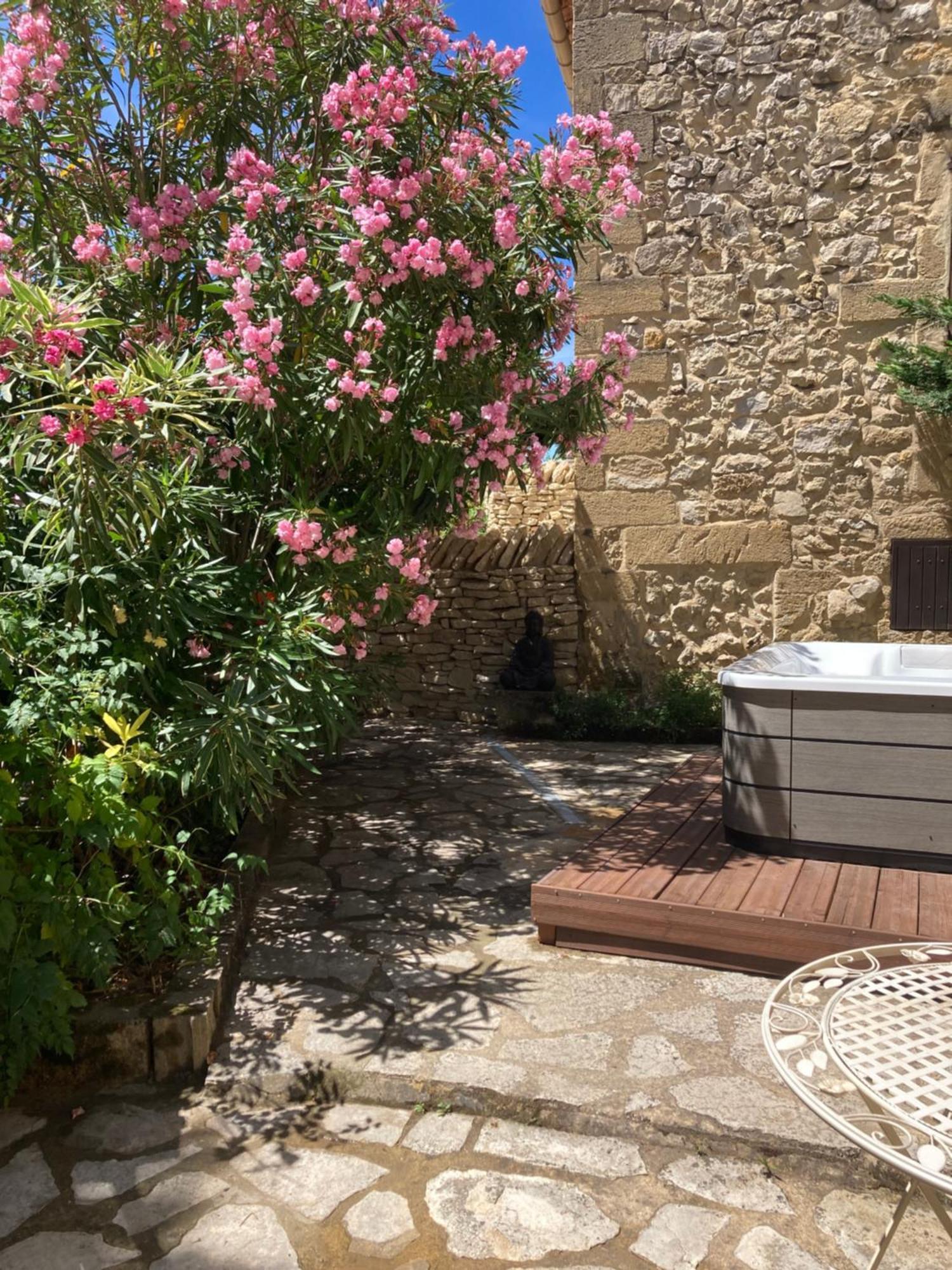 Le Studio D Aurelie Avec Spa Ete En Pleine Campagne Et Proche De Toute Commodite Roquemaure  Exterior photo